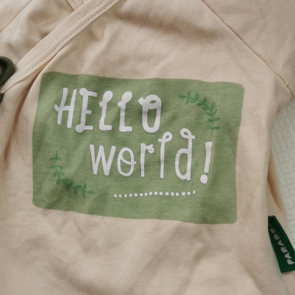 Parade organic cotton kimono style body suit - Picture 2 of 3